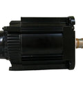 Side view of CHUNYE AC servo motor with black metallic housing and right-side output shaft