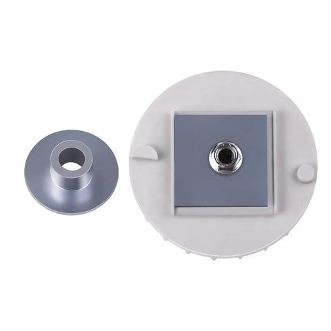 Heavy Duty Blade Mounting Hardware Assembly For Ryobi 20 Inch 40V Brushless Lawn Mower Deck Replacement Kit with round components.