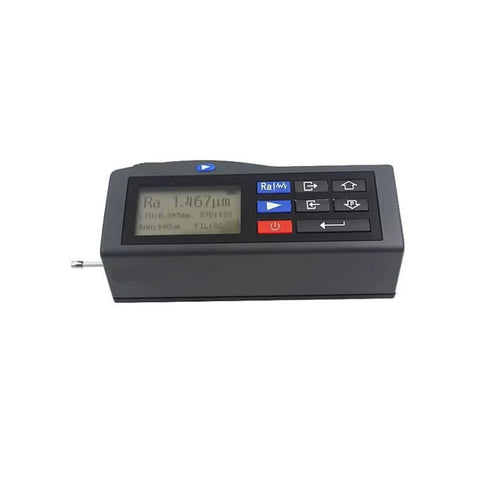 Digital Portable Surface Roughness Tester delivering dead on accuracy, handheld design for measuring metal part textures easily.