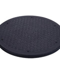 Black 12 Inch Lazy Susan Turntable Organizer with Heavy Duty Rotating Swivel Stand and Steel Ball Bearings for Cabinets and Kitchens