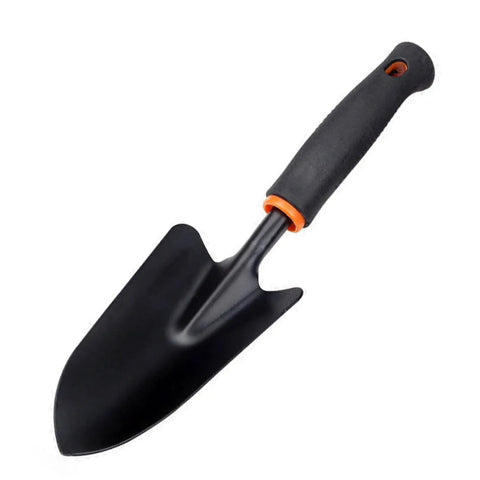 Heavy Duty Garden Trowel With Comfort Grip Oversized Aluminum Alloy Hand Shovel That Digs Through Rocky Soil Fast Rust Resistant Non Slip Handle