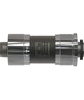 Square Type Mountain Bike Bottom Bracket With BSA 68mm Shell And 122.5mm Spindle, Cartridge Bearing System, Black Finish, Side View