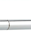 Single Post Toilet Paper Holder In Polished Chrome For Wall Mount Easy Install Durable Zinc Construction No Fuss Corrosion Resistant Finish