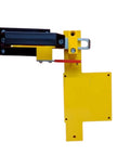 Industrial Safety Interlock Switch For Equipment Protection Built Tough And Ready For Maintenance Lockout Keeps Machinery Powered Off When Access Doors Open Durable Interlock Control Component For Harsh Factory Environments yellow metal panel-mount switch