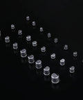 400 Pcs Electrolytic Capacitors Assortment Kit With 24 Values And 24 Types SMD Bypass Low Frequency Aluminum Caps on black background