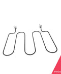316430900 Oven Broil Element Replacement for electric ranges and stoves in black drop-in fit, durable heating element visible.