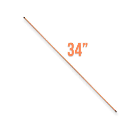 34-Inch Golf Alignment Sticks Training Aid For Full Swing, Putting And Chipping Drills on white background
