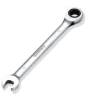 15mm Ratcheting Combination Wrench, Chrome Vanadium Steel Gear Wrench, 72 Tooth Precision Ratchet For Metric Cr V Gear Spanner