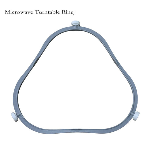 Replacement Inner Ring For Microwave Turntable Glass Plate, Rotating Ring Roller, 190 mm diameter, 3 wheels