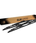 Built Like A Tank All Weather Windshield Wiper Blades 18 Inch Driver And Passenger Side Conventional Steel Frame Set Of Two J Hook Connector in packaging.