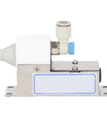 Ionizing Air Nozzle Ultra Compact High Voltage Power Supply With Unique Alloy Discharge Needle For Machinery Support Devices And Manufacturing Automation Equipment US Plug And Play Safe Easy To Use With Built In Safety Features, stainless body