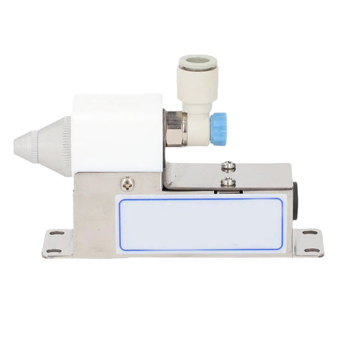 Ionizing Air Nozzle Ultra Compact High Voltage Power Supply With Unique Alloy Discharge Needle For Machinery Support Devices And Manufacturing Automation Equipment US Plug And Play Safe Easy To Use With Built In Safety Features, stainless body