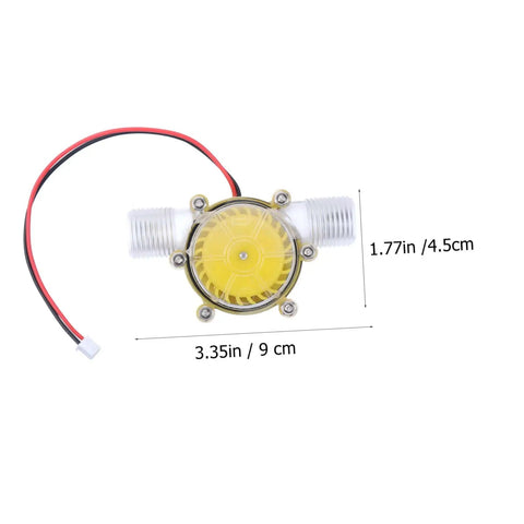 12V Water Flow Generator Micro Hydro Turbine Voltage Regulator Portable Turbine For Charging LED Lights And Radios