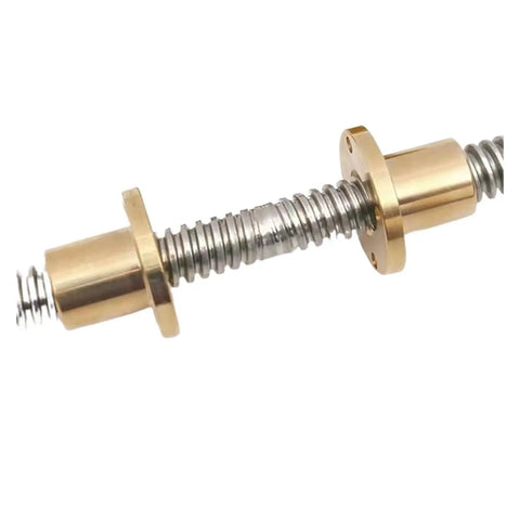 Stainless Steel Ball Screw T8 Lead Screw Go-To High Speed Right Left Length 200mm To 600mm OD 8mm Pitch 2mm Lead 2mm Style
