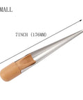 Stainless Steel Rope Splicing Fid With Wood Handle For One Eighth To One Half Inch One Half To One Inch And One Inch Plus Rope Diameters Small