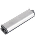 Push To Open Magnetic Cabinet Latch With Stainless Steel Housing for kitchen cabinets, angled view.