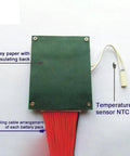 Solid Build Heavy Duty 10s 36v Bms For 18650 Lithium Packs including barley paper and NTC temperature sensor.