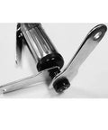 Heavy Hitter Mini Air Die Grinder Delivering Killer 25000 Rpm Punch with metal housing and adjustable attachment for precision work.