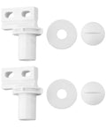 Pool Cleaner Wheel And Rear Drive Axle Replacement Kit For 180 280 EC65 Models Includes Rear Axle Washers parts displayed
