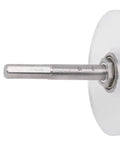 Close-up of metal shaft from Inside Pipe Cutter Set With Five Blade Sizes 22mm 25mm 32mm 35mm And 44mm And Adjustable Depth Guide