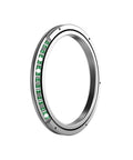 Heavy Duty Cross Roller Ring Bearing Ka20013UUC0P5 with visible rollers for smooth multi directional rotation.