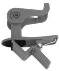Workhorse 2 Pack Table Clamp Tape Dispenser With Rock Solid Non Slip Grip And 360 Degree Rotating Cutter No Sweat Setup For Home Office Workshop Shipping Grey, showing the non-slip clamp base.