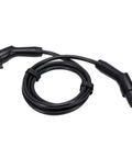 Heavy Duty 50A EV Charger Extension Cord 16.4 Foot Level 1 Portable Charging Cable with durable connectors and flexible design.
