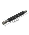 M6 X 1 Thread Plug Gauge Double End Pro Grade Tool For Internal Thread Check Built To Last Durable Steel 73mm Length H6 Tolerance
