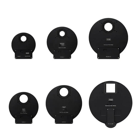 Various sizes of Electric Filter Wheel For Telescopes With Smooth Rotation And Minimal Light Leakage, Pro Grade Eyepiece Holder
