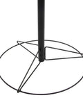 Ultra stable base of Portable 24 Chains Disc Golf Basket For Practice, Pro Grade All Metal Construction with ground stakes.