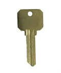 Single brass SC4 Do Not Duplicate Key Blank from 50 Pack For 6-Pin Locks, High Security Home And Office Key Blanks, Easy Cut Replacement.