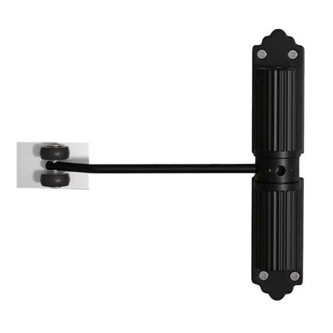 Easy Install Door Closer With Adjustable Speed No Fuss Quiet Soft Close Hydraulic Buffer 180 Degree Movement Rust Proof Aluminum Alloy