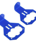 Two Pack Blue Cartoon Ultrasonic Sensor Mounting Bracket Holder For HC SR04 Arduino Smart Car Do It Yourself Project Kit Built From Durable Acrylic