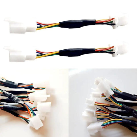 Tough As Nails Electric Motor Hall Sensor And 5 Line 60 To 120 Degree PCB Adapter waterproof connectors for ebike controller repair.