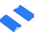 Blue 206 Helicopter Side Wing Set, high strength, lightweight replacement parts for RC Heli, aerodynamic shield, direct clip on