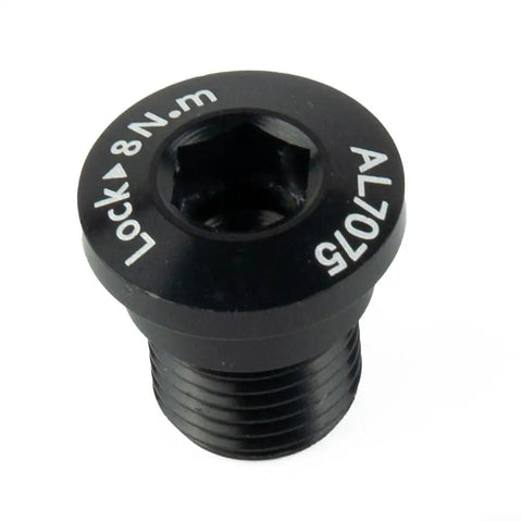 Beefy Aluminum Alloy Rear Derailleur Fixing Bolt For TX35 TZ Gear Mech Black Bike Hanger Mounting Screw close-up view