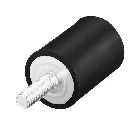 Heavy Duty M8 Rubber Mounts Vibration Isolators For Motors Generators Compressors Pumps And Garage Gear 30x40mm, 60 Shore M8