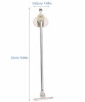 4 Pack Cabinet Support Rod Hinges For Kitchen Cabinets And Drop Leaf Surfaces Heavy Duty Metal Clamshell Style 23cm rod