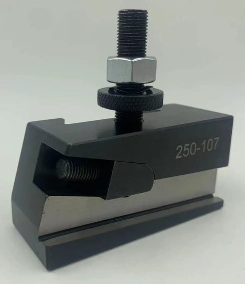 Industrial Grade Heavy Duty Quick Change Tool Post Set Built Like A Tank For Mini Lathes Up To 12 Inch Swing With Interchangeable Aloris Style Holders And Solid Wedge Mount System