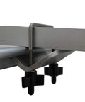 Gunwale clamps on Hydrodynamic Canoe Stabilizer Float Kit With Gray Floats Adjustable Universal Receiver Fit Low Drag Stability