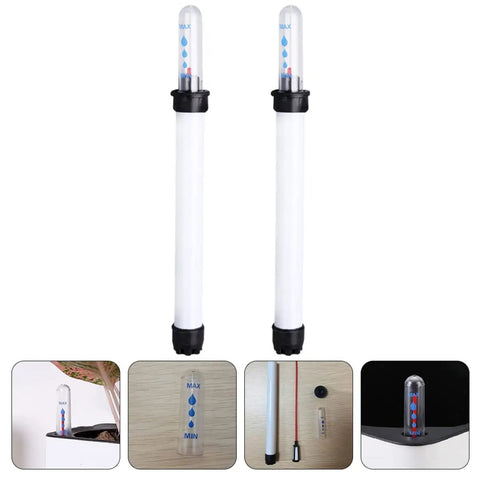 Six Pack Floating Indoor Pot Moisture Probes And Water Level Indicators For Potted Plants, Soil Gauge Hydrometer Meter Set