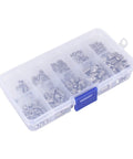 Heavy Duty Stainless Steel Hex Socket Screw Kit With Precise Hex Set For Easy Replacement And Maintenance Includes M3 M4 M5 M6 Sizes 200 Piece Hardware Set