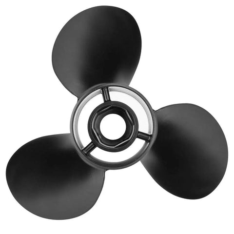 Upgrade Aluminum Outboard Boat Propeller For Mercury Mercruiser Alpha One Bravo, 135-300HP, 14.25 Dia X 21 Pitch, RH view