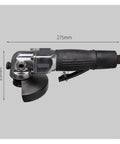 Heavy Duty Pneumatic Angle Grinder 5 Inch Pro Shop Ready Air Powered Tool With Knockout Torque And Dead Simple Trigger Control for tight space jobs