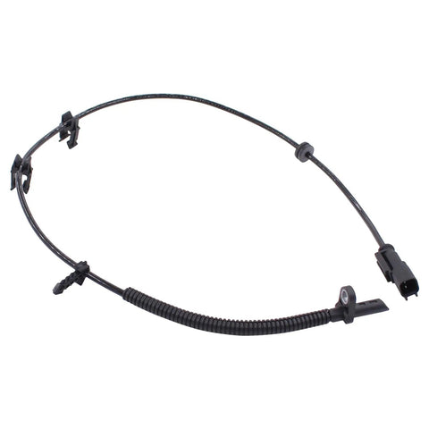 Straight Up Abs Wheel Speed Sensor For Front Rear Left Right Buick Enclave Chevy Traverse Gmc Acadia Saturn Outlook 3.6L V6 Engines. Black cable with connectors.