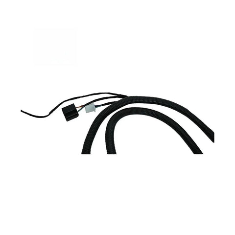 Badass Dual Drive Wiring Harness Plug And Play For Custom Ev Builds Hot Rod Electric Motorcycle Conversion Kit, black cables with connectors.