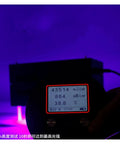 Kick Butt Heavy Duty 5000W LED UV Curing Lamp With Zero Heat Hassle and Rock Solid Performance for Resin Projects showing intensity meter.