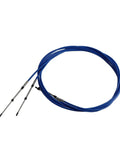 Two Pack 12 Foot Marine Throttle And Shift Control Cables For Outboard Engine Control Box 3300 33C Compatible Blue