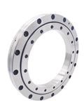 Precision Cross Roller Bearing Xsu080218 Size 180X255X25.4 Mm Cnc Mill Rotary Table Upgrade showing smooth metal finish and bolt holes.