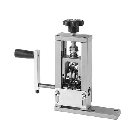 Professional Manual Rotary Wire Strippers Machine For 1 To 25 Mm Cables With Alloy Body and Hand Crank Lever